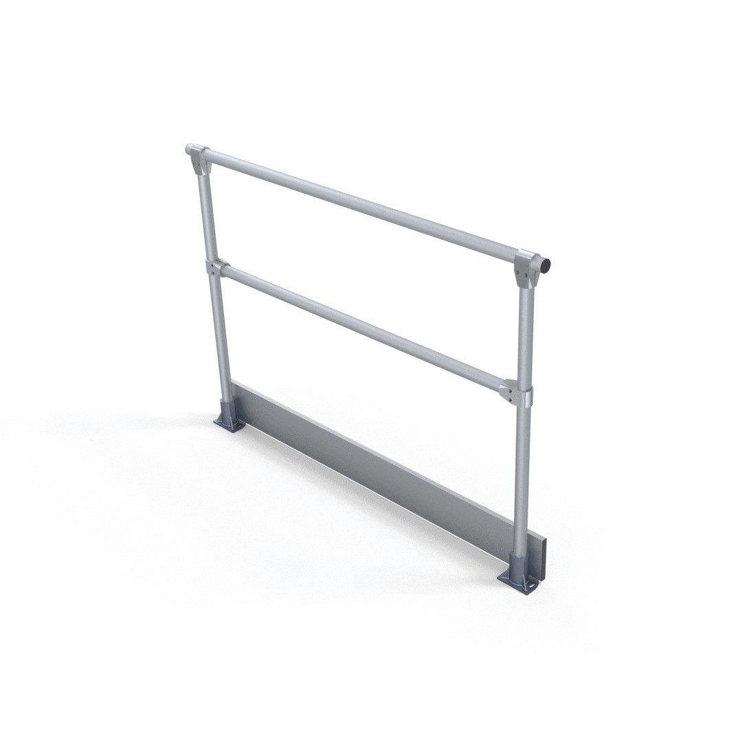 Crinoline ladders exit guardrails