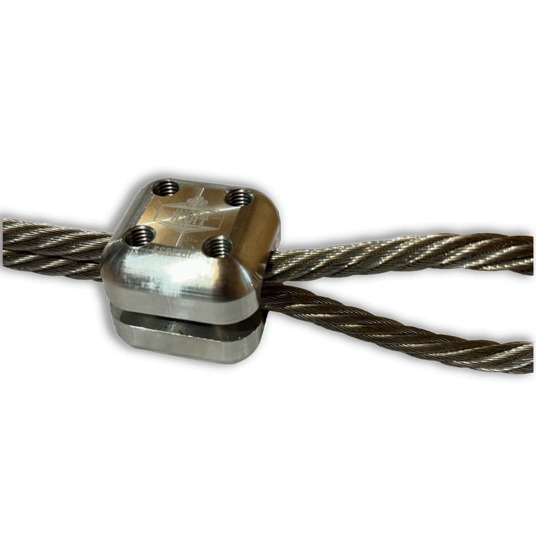 Termination stop for CONEKT continuous lifeline