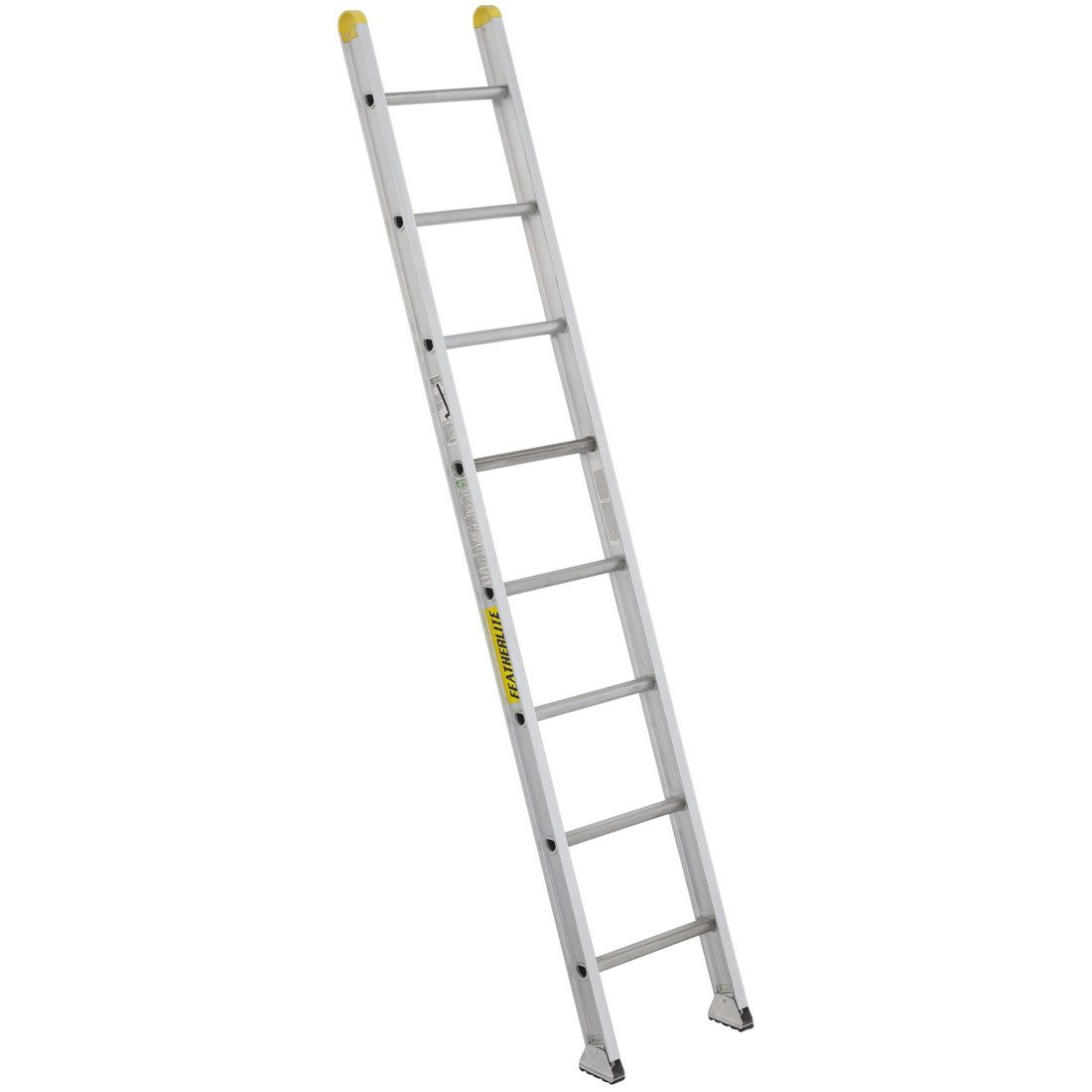 3100D - Aluminum Single Ladder with D-Shaped Rungs
