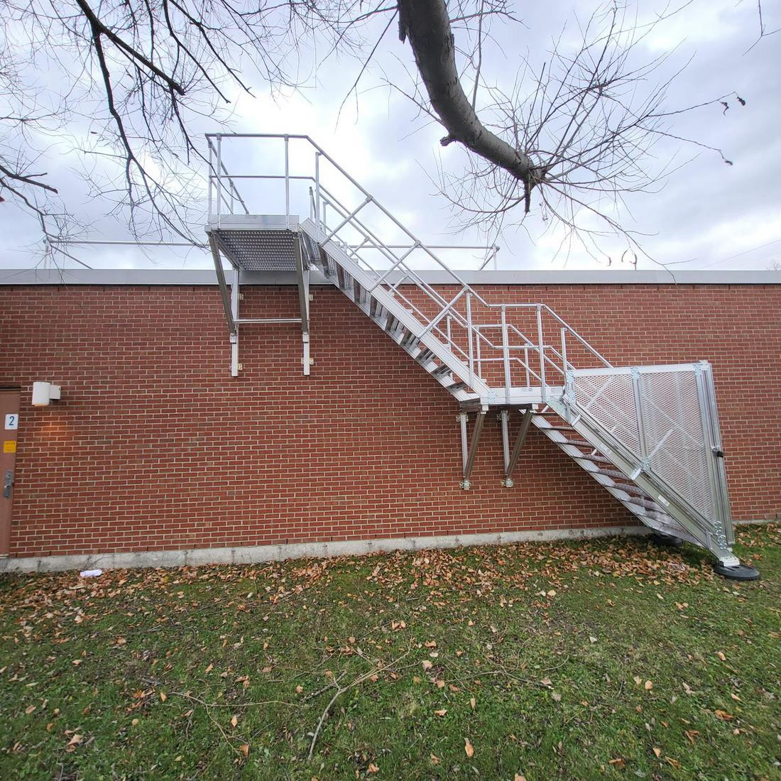 Supply and Installation of Custom Industrial Stairs