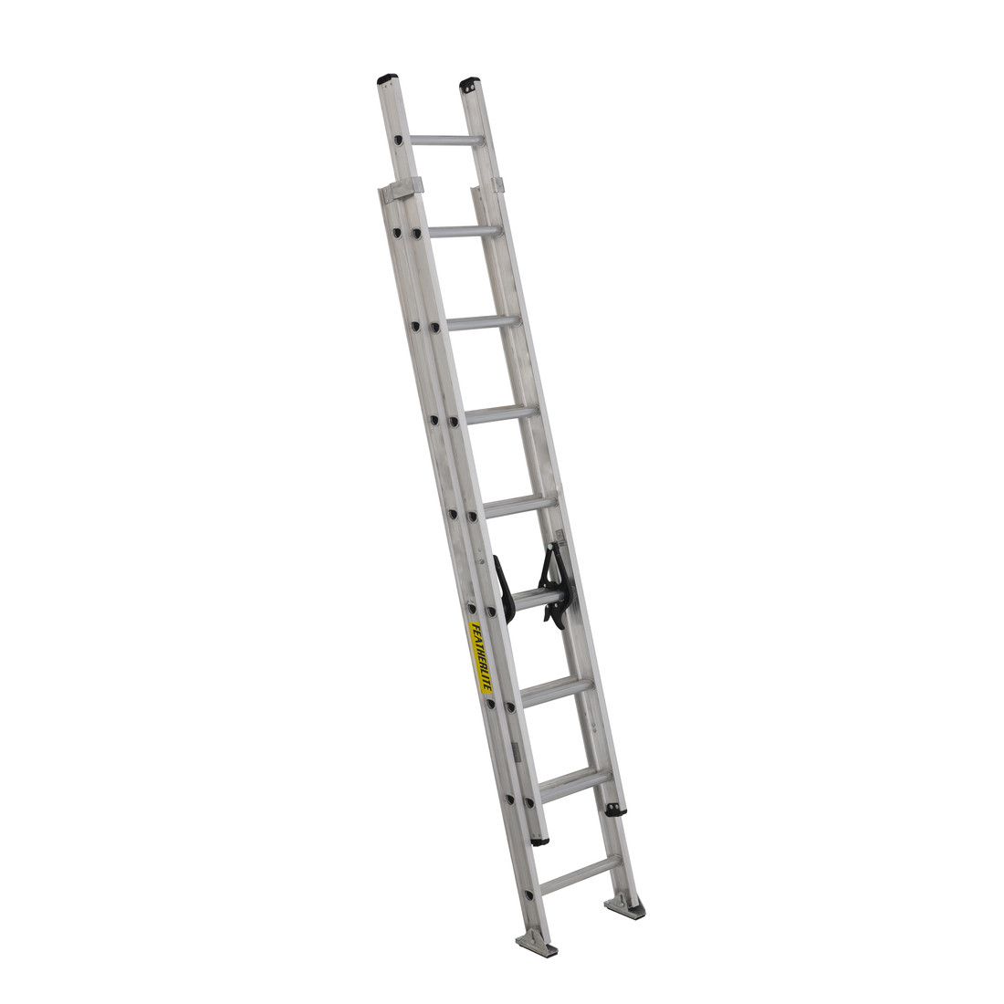 3200D - Lightweight Aluminum Extension Ladder D-Shaped Rungs MAXLOCK QuickLatch
