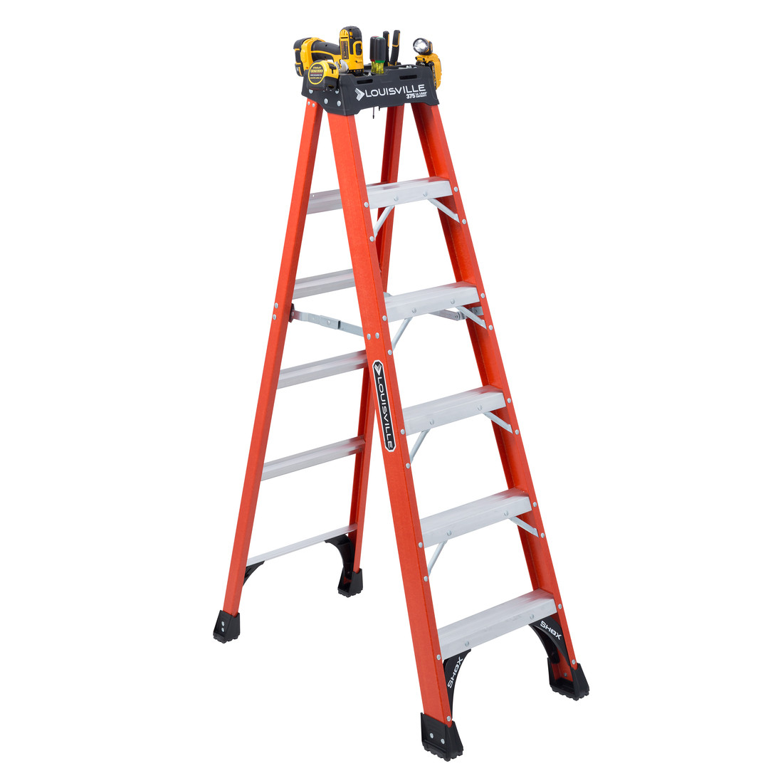 Louisville Ladder: FS1400HD Fiberglass Stepladder (375 lb)