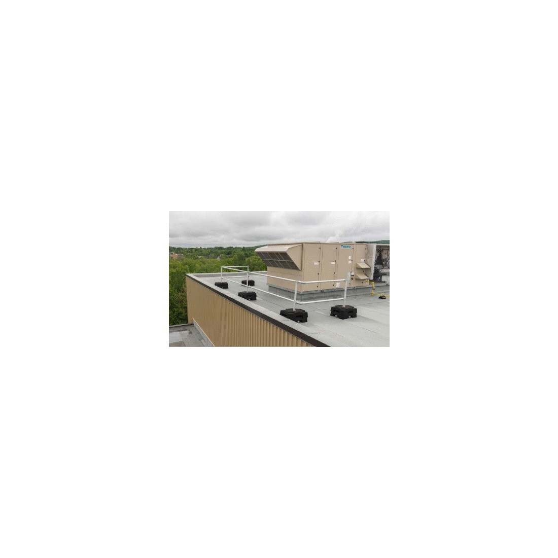 Metaltech Self-Supporting Guardrail System - Stackable