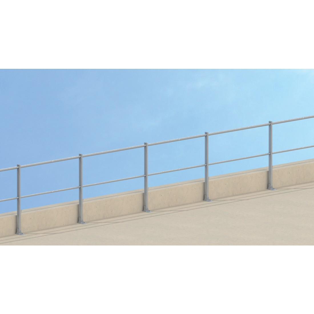 straight guardrail