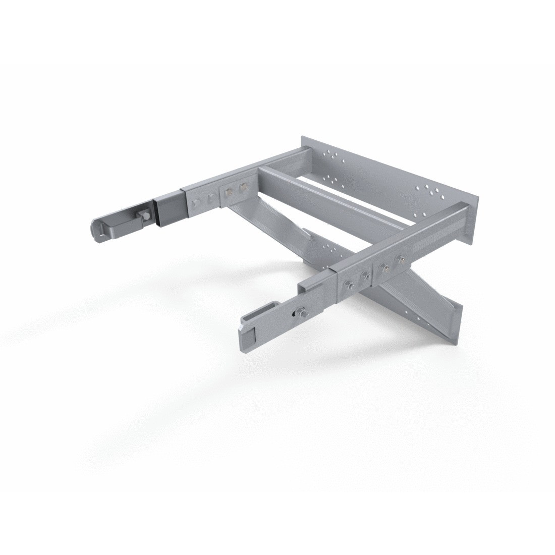 Adjustable fastening bracket