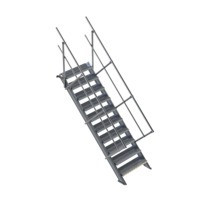LEEVEL non-bearing staircase, 45° tilt