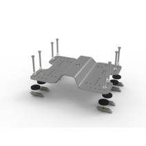 FLEEX fastening kit for flop pin fastening zinc roof