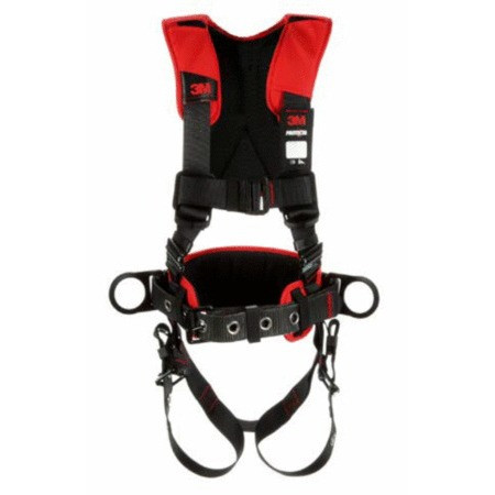 Economic combo positioning harness and belt