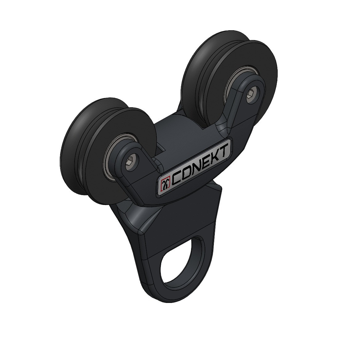 CONEKT openable OH shuttle for cable lifeline