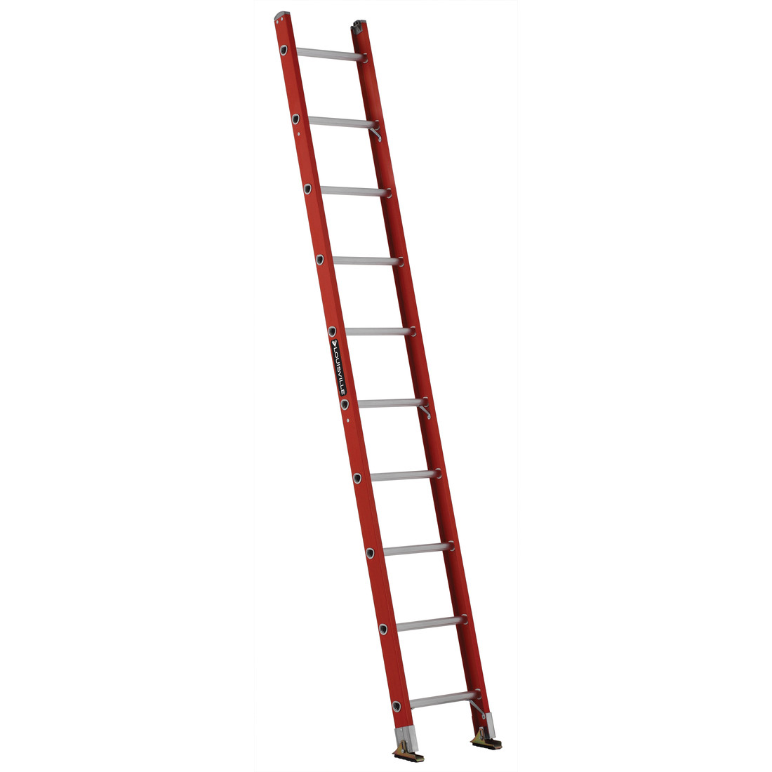 Louisville Ladder: FE3100 Fiberglass Single Ladder (300 lb)