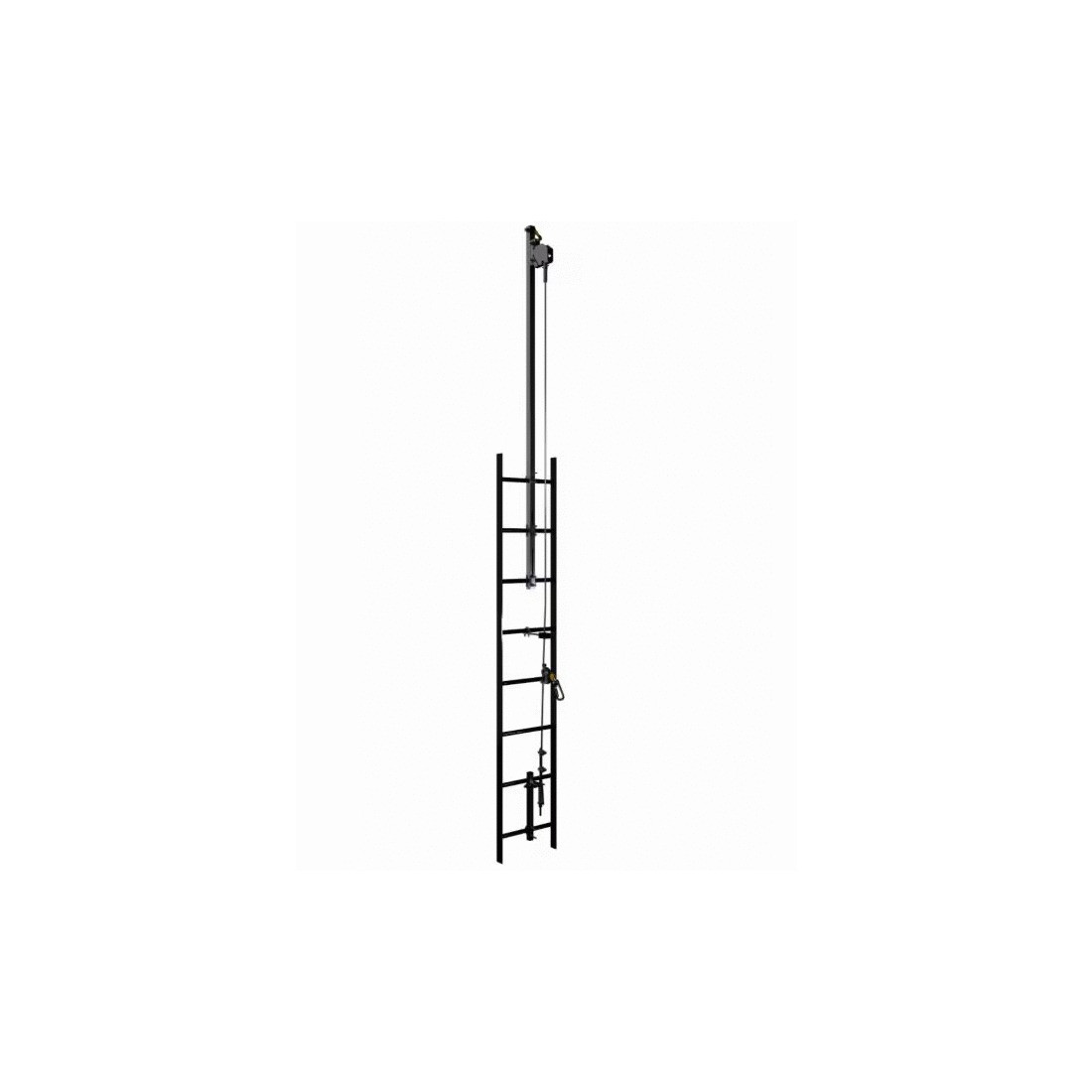 Lad-Saf Climb Extension -- Fixed Extension for Fixed Ladder